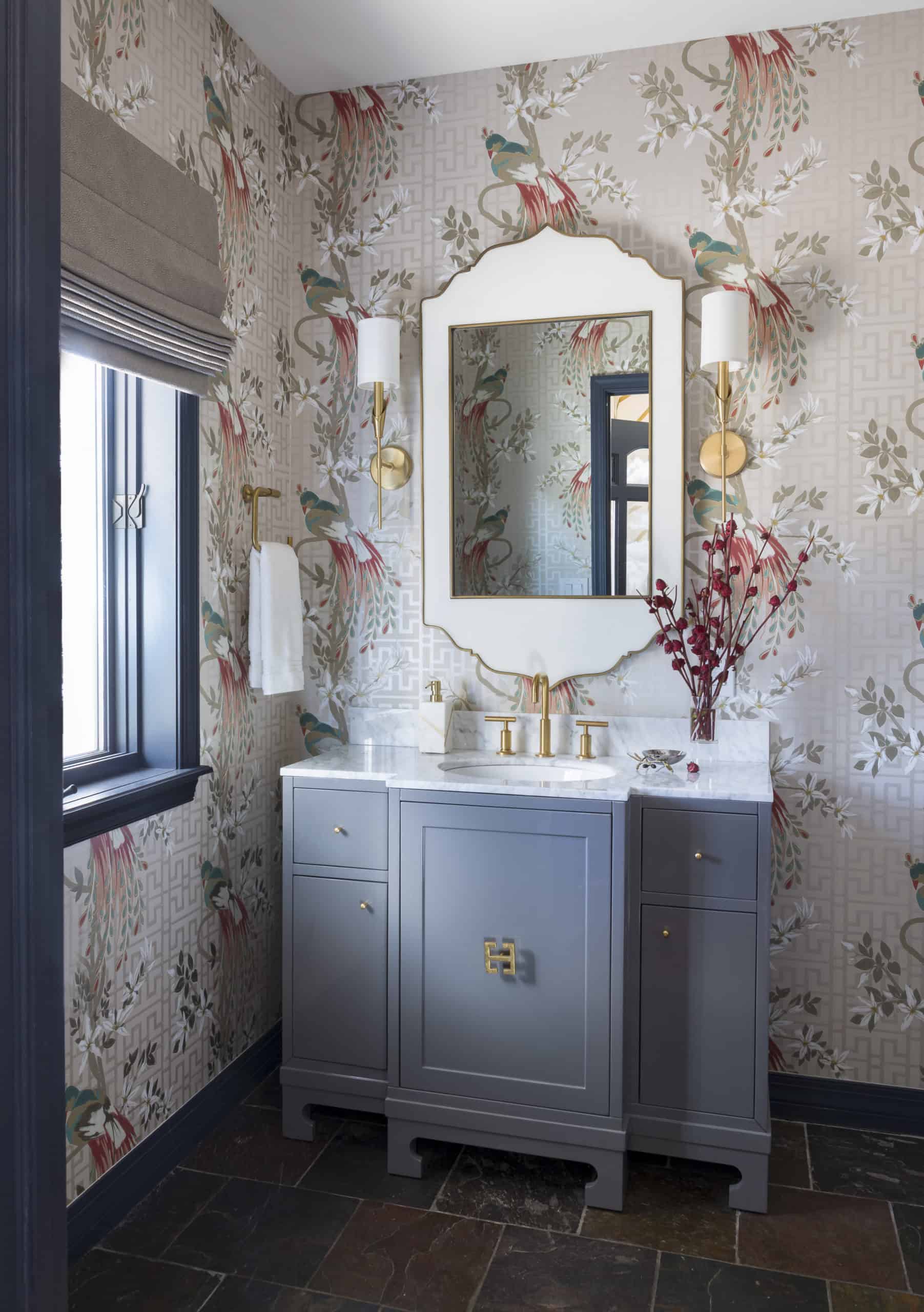 Pretty Powder Rooms - Andrea Schumacher Interiors