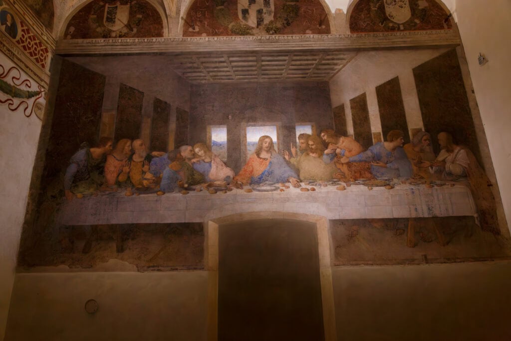 Leonardo da Vinci The Last Supper Milan Italy